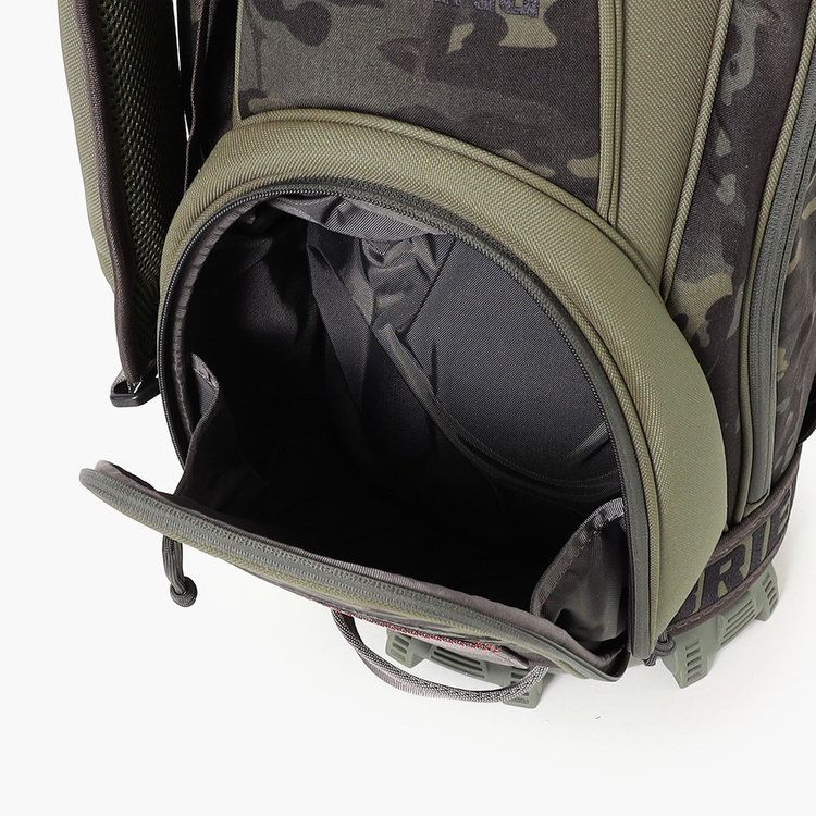 CR-5 #04 CAMO COMBI | キャディバッグ | マルチカモブラック×レンジャーグリーン | ユニセックス | ゴルフ