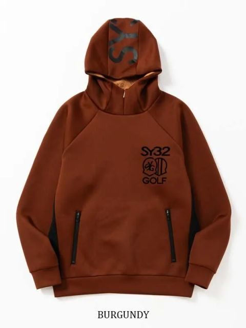 CARDBOARD EMBLEM PT HOODIE | パーカー | バーガンディ | メンズ | ゴルフウェア