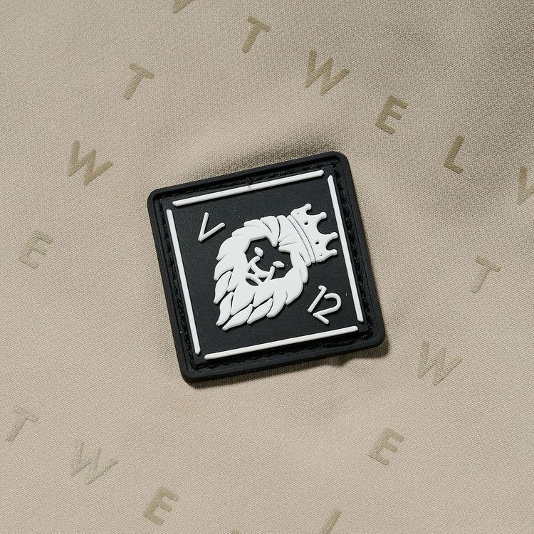 TYPO GRID MOCK | モックネックシャツ | ベージュ | メンズ | ゴルフウェア