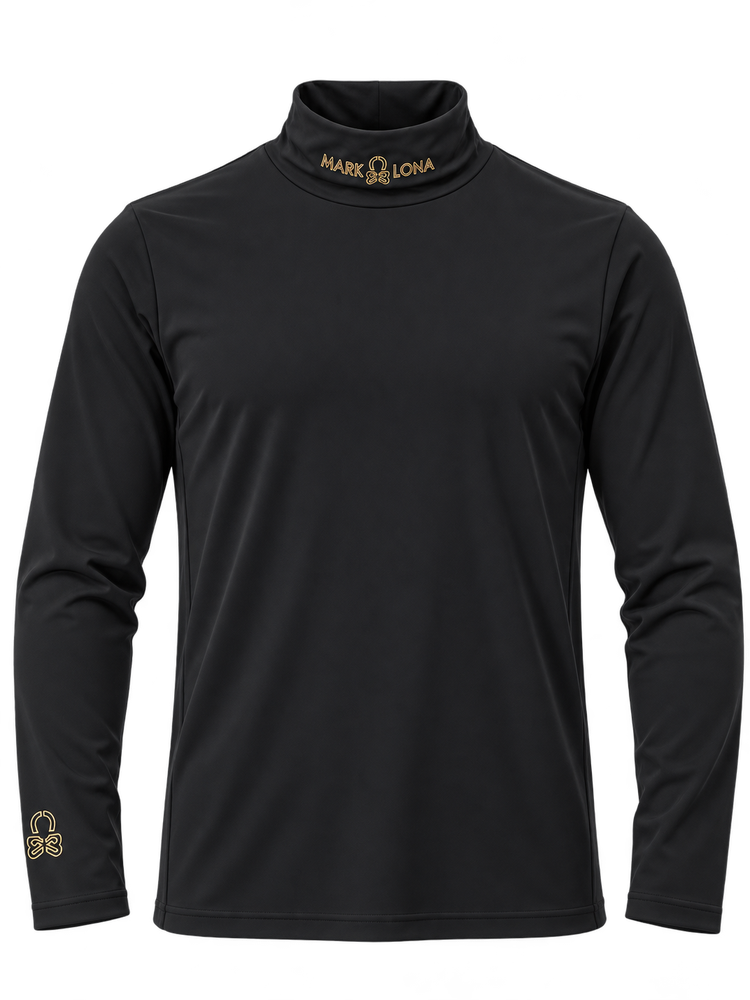 Element Thermal Turtleneck | Tシャツ | ブラック | メンズ | ゴルフウェア