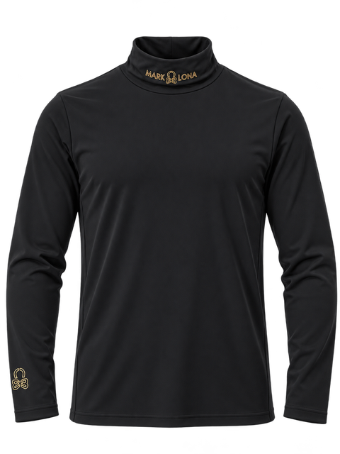 Element Thermal Turtleneck | Tシャツ | ブラック | メンズ | ゴルフウェア