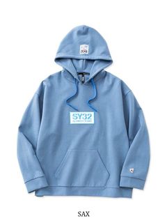 BIG SILHOUETTE P/O HOODIE | パーカー | サックス | メンズ
