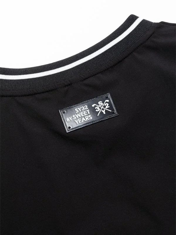 SOLOTEX FREEMOTION PISTE SHIRTS | プルオーバー | ブラック | メンズ | ゴルフウェア