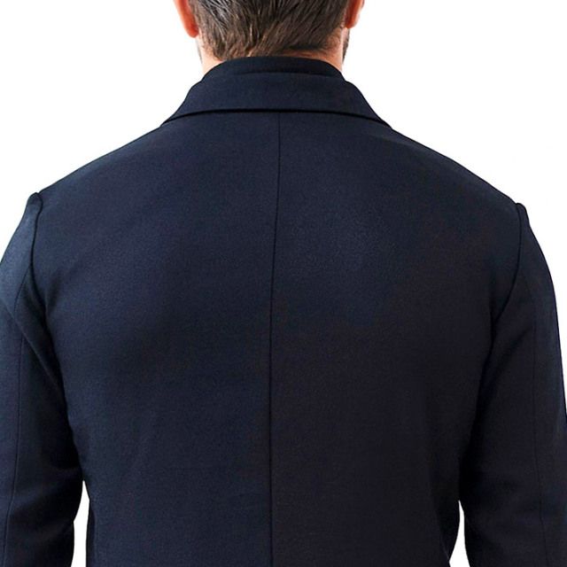 ウールライク カルゼ ストレッチ ジャケット | ブラック | メンズ