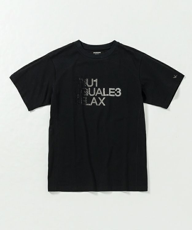 ラインストーンロゴ半袖Tシャツ | Tシャツ | ブラック | メンズ