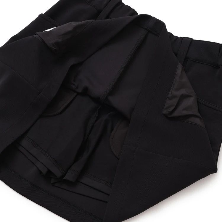 DOUBLE SKIRT | スカート | ブラック | レディース | ゴルフウェア