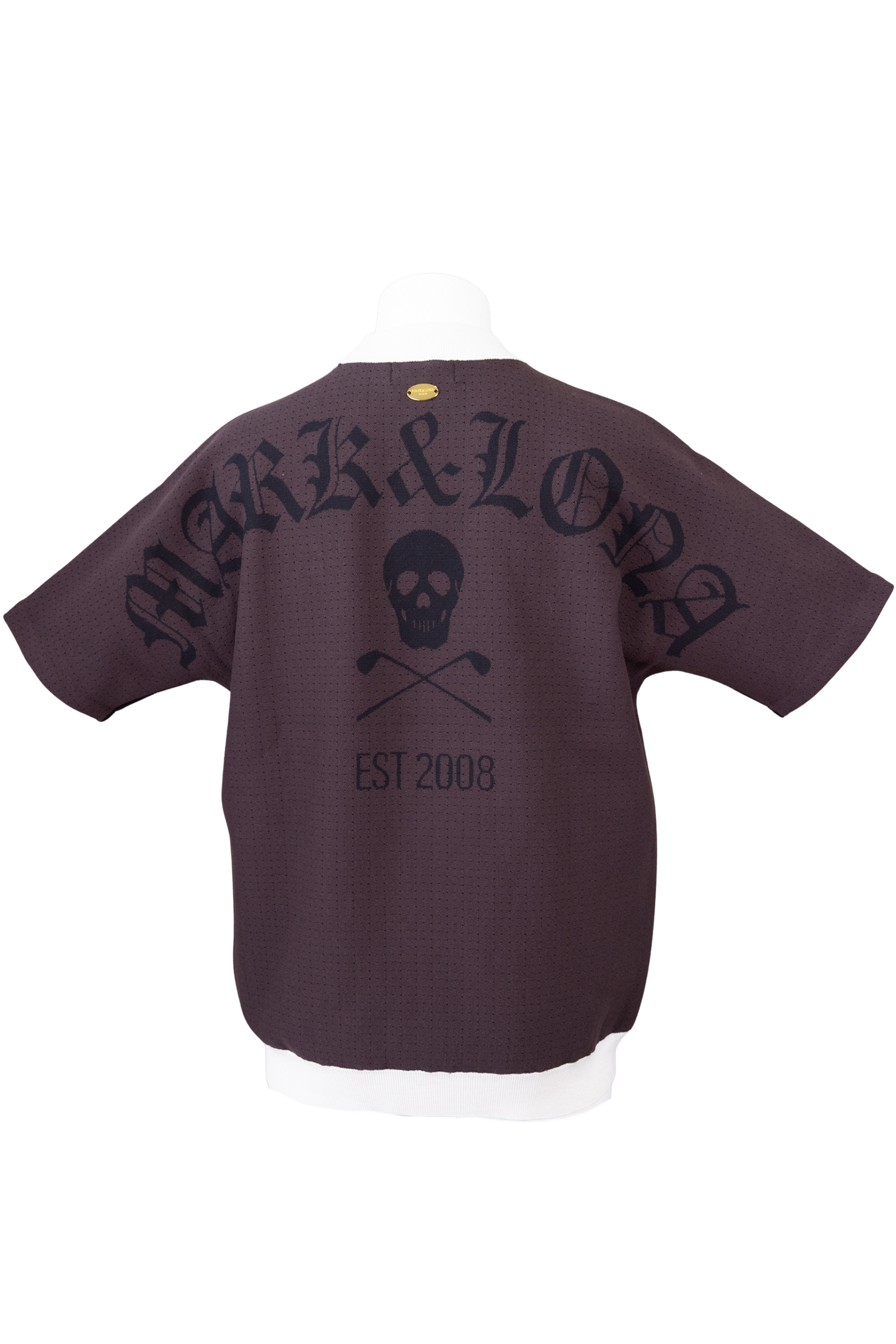 Dominant Mesh Mock Knit | MEN | Tシャツ | D.ブラウン | メンズ | ゴルフウェア