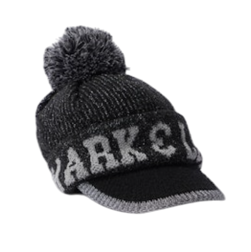 Scope Pom Visor Beanie | ニットキャップ | ブラック | レディース | ゴルフ