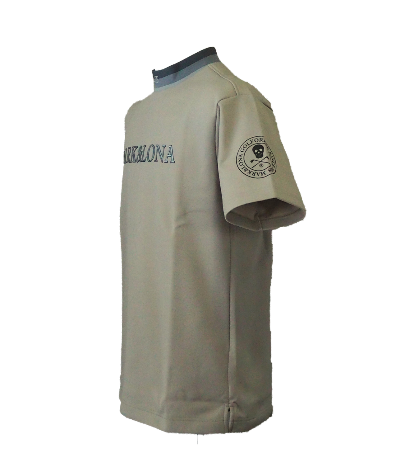 Atlantis Mock Tee | モックネックシャツ | ベージュ | メンズ | ゴルフウェア