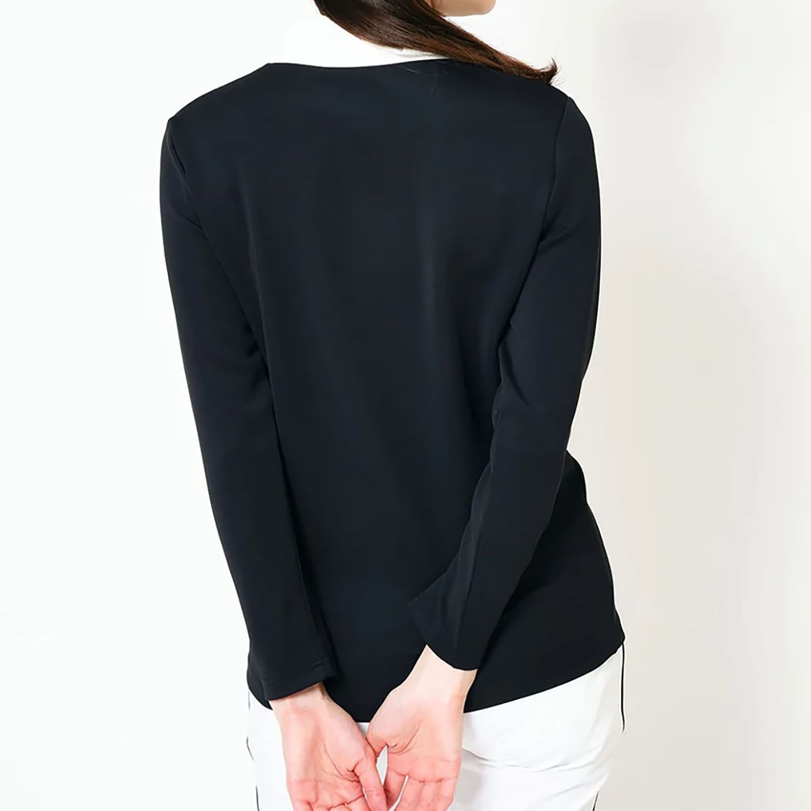 NECK L MOCK | モックネック | ブラック | レディース | ゴルフウェア
