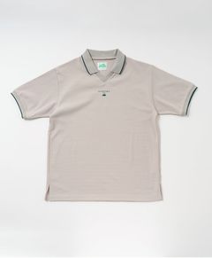 クリナポハポハ Vネックポロ S/S | ポロシャツ | グレーベージュ | メンズ | ゴルフウェア
