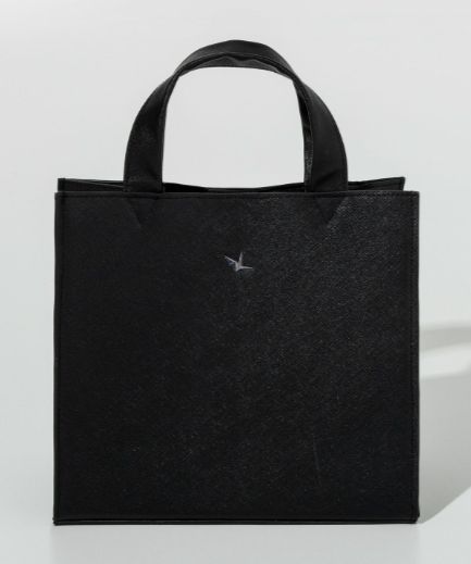 シンセティックサフィアーノミニトートバッグ | バック | ブラック | メンズ