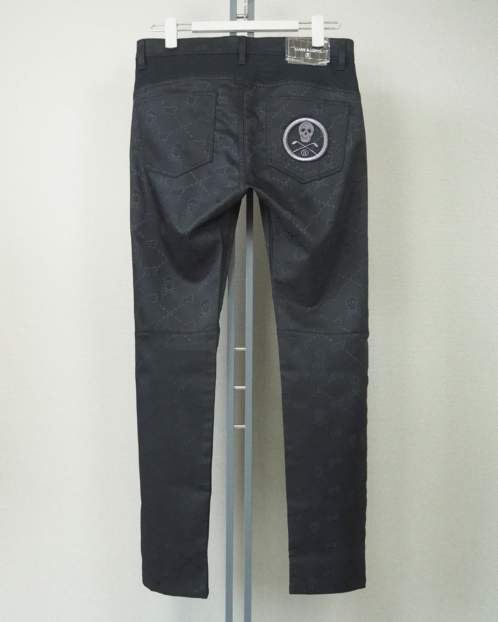 Ruler High Stretch Pants | ルーラー ハイストレッチ パンツ | ロング ストレート | メンズ ゴルフウェア | BLACK ブラック