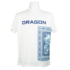ペイズリー バンダナプリント モック | モックネック Tシャツ | ブルー | メンズ | ゴルフウェア