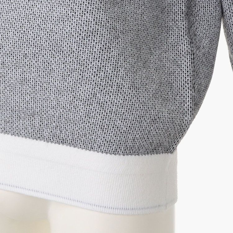 MEN’S BIRDS EYE LOGO CREWNECK KNIT | ニット | ホワイト | メンズ | ゴルフウェア