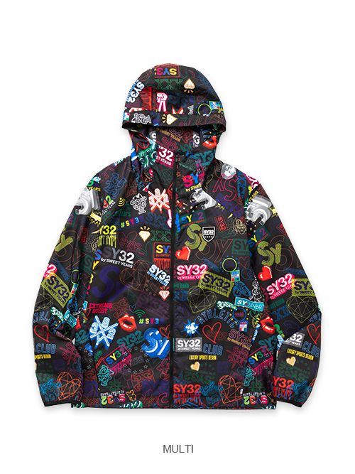 PRINT WINDBREAKER | ウィンドブレーカー | マルチ | メンズ |  ゴルフウェア