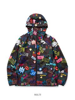 PRINT WINDBREAKER | ウィンドブレーカー | マルチ | メンズ |  ゴルフウェア