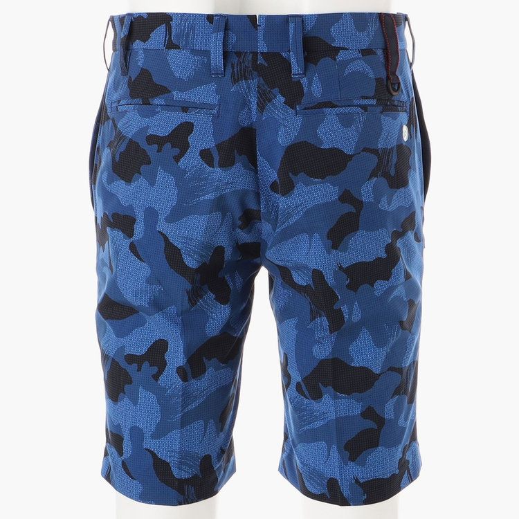 MENS CAMOUFLAGE RELAXED SHORT PANTS | ショートパンツ | ネイビー | メンズ | ゴルフウェア