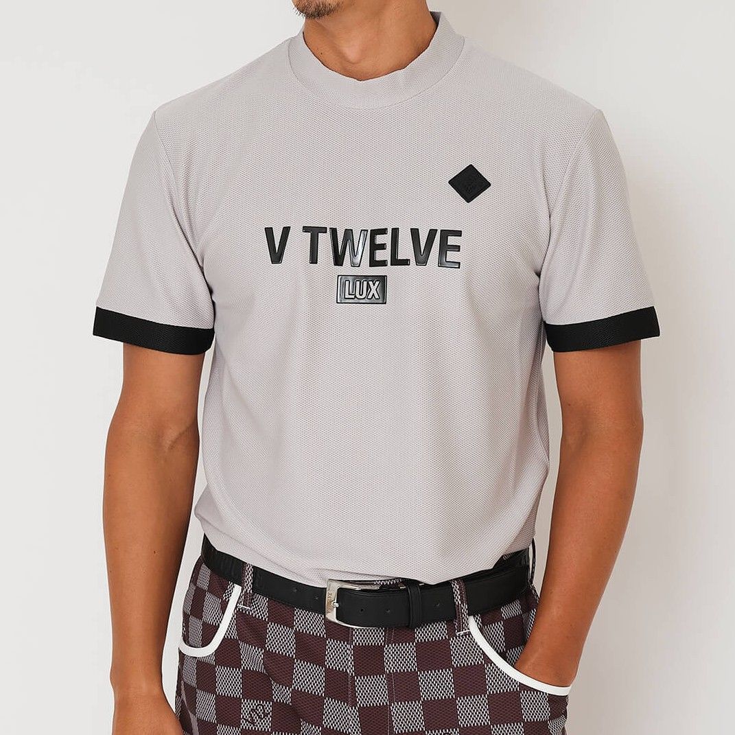 LX MESH MOCK | モックネック | Tシャツ | グレー | メンズ | ゴルフウェア