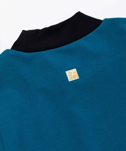DRAPEY MOCK DREES SHIRTS | Tシャツ | ブルー | レディース | ゴルフウェア