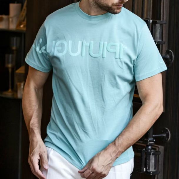 ビッグロゴインバーテッドTシャツ | Tシャツ | サックス | メンズ