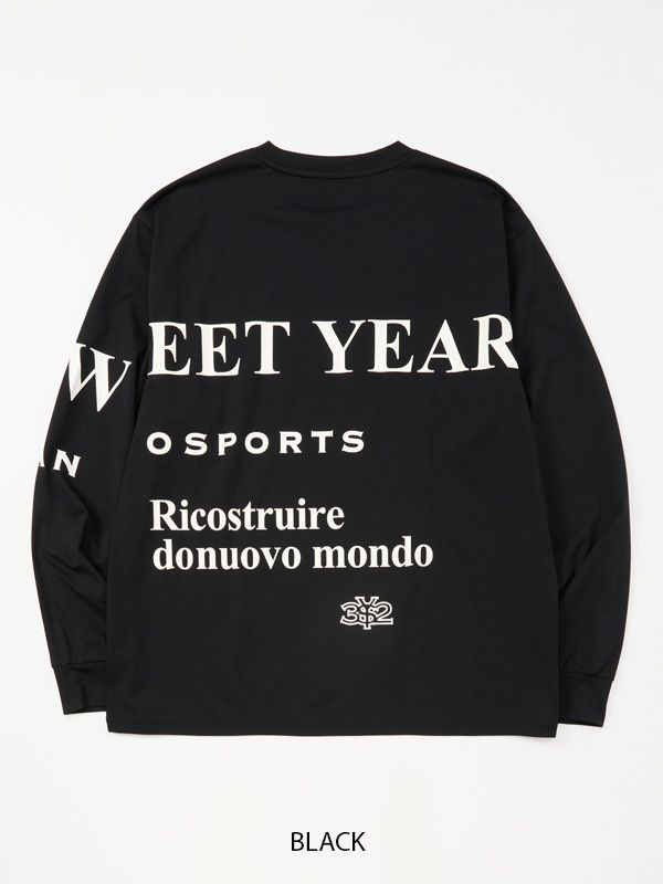 NEW SEPARATE GRAPHIC L/S TEE  | Tシャツ | ブラック | メンズ | ゴルフウェア