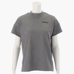 SH WOMENS BIAS LOGO HIGH NECK | ハイネックシャツ | グレー | レディース | ゴルフウェア