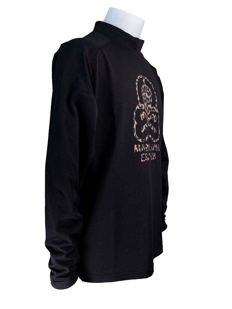 ELMT Performance Mock Neck | Tシャツ | ブラック | メンズ | ゴルフウェア