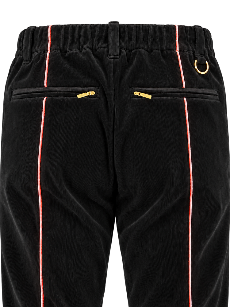 Fraktur Corduroy Jersey Pants | ロングパンツ | ブラック | メンズ | ゴルフウェア