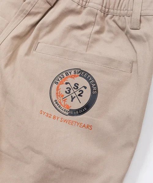 RECYCLE WOVEN OX STRETCH LONG PANTS | ロングパンツ | ベージュ | メンズ | ゴルフウェア