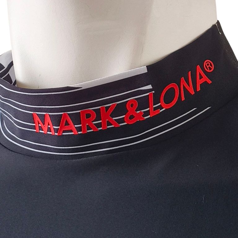 MARK&LONA - Flow Camo Mock Neck Tee | モックネックシャツ