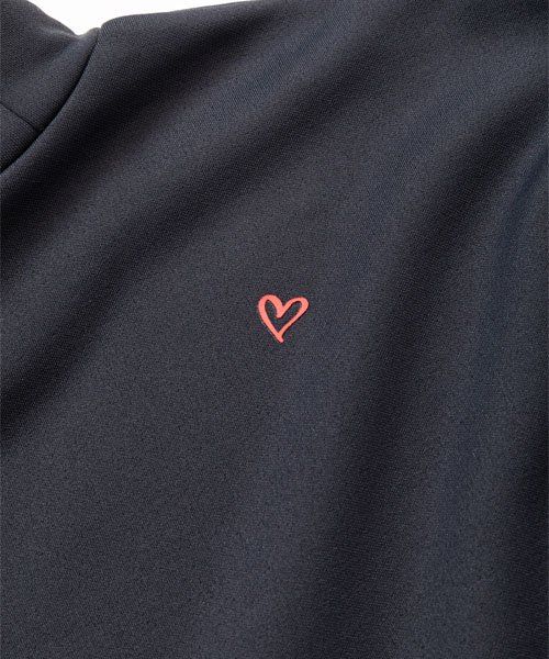 NECK LOGO HIGH NECK SHIRTS | ハイネックシャツ | ブラック | レディース | ゴルフウェア