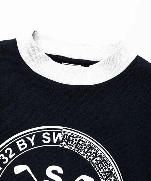 NEO-PRO POPCORN CROSS LOGO L/S SHIRTS | Tシャツ | ブラック | メンズ | ゴルフウェア