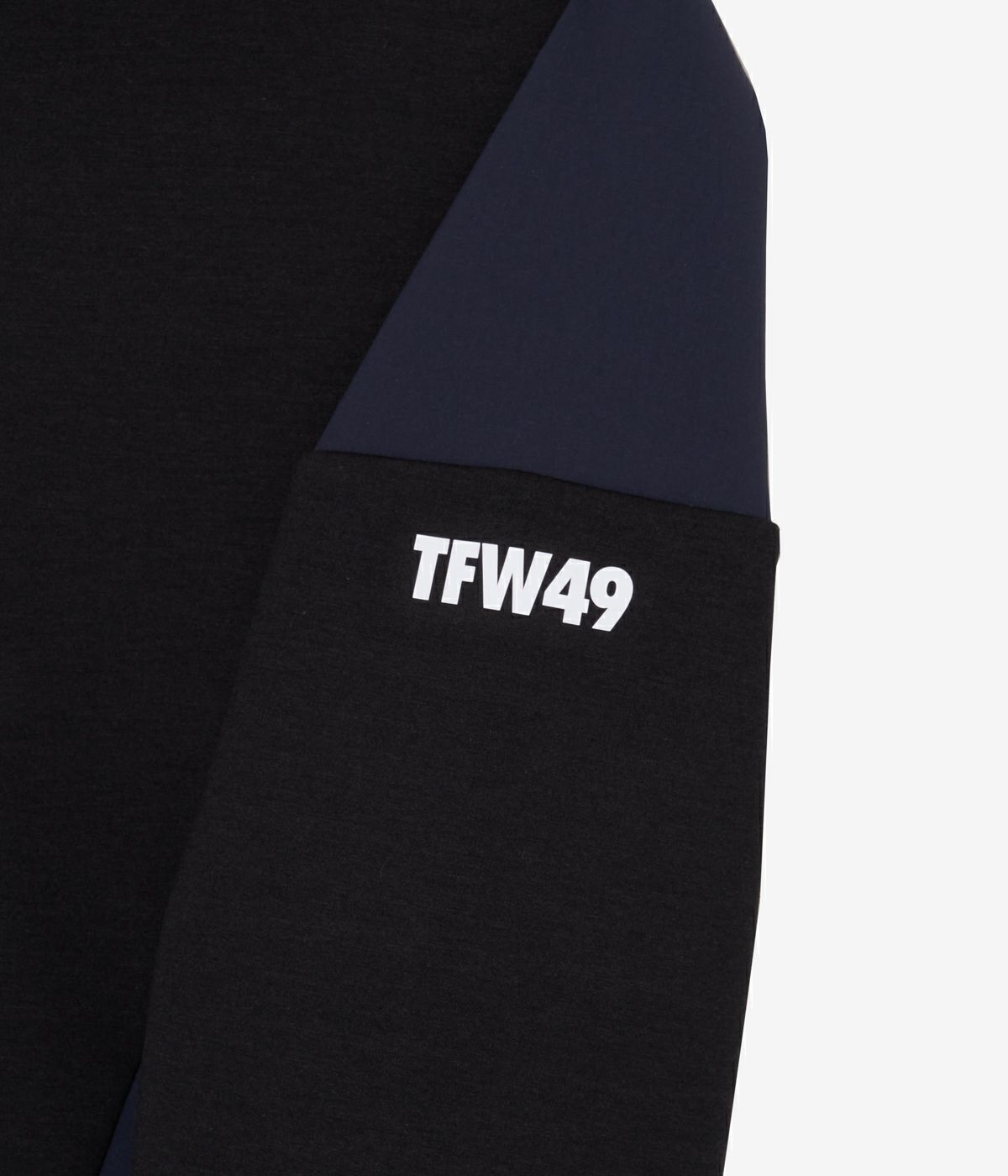 CARDBOARD MATERIAL HOODIE | パーカー | ブラック×ダークネイビー | ユニセックス | ゴルフウェア
