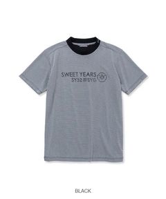 DIMPLE MESH MOCK | Tシャツ | ブラック | メンズ | ゴルフウェア