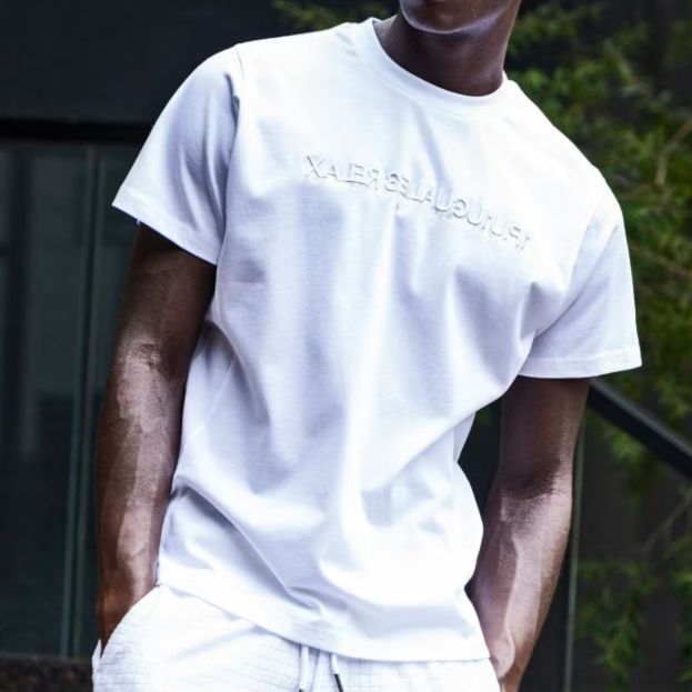 2重ロゴ半袖Tシャツ | Tシャツ | ホワイト | メンズ