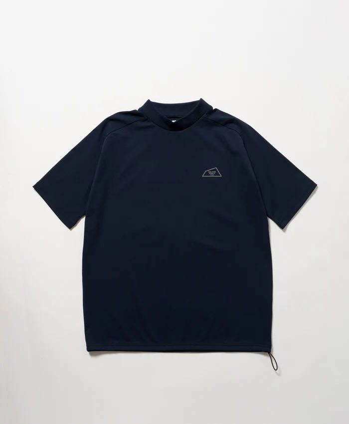 アロヘアモックネック S/S（LOCAL GOLFERS UNION） | モックネックシャツ | ネイビー | メンズ | ゴルフウェア