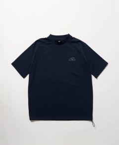 アロヘアモックネック S/S（LOCAL GOLFERS UNION） | モックネックシャツ | ネイビー | メンズ | ゴルフウェア