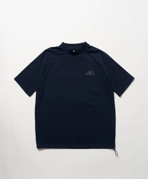 アロヘアモックネック S/S（LOCAL GOLFERS UNION） | モックネックシャツ | ネイビー | メンズ | ゴルフウェア