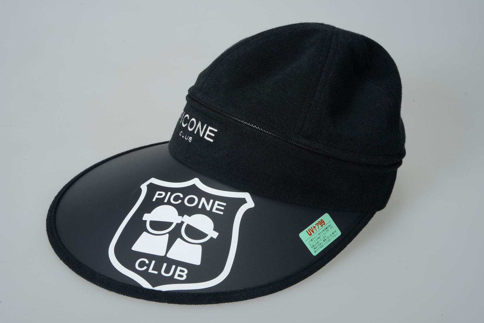 picone club - キャップ | サンバイザー | ブラック