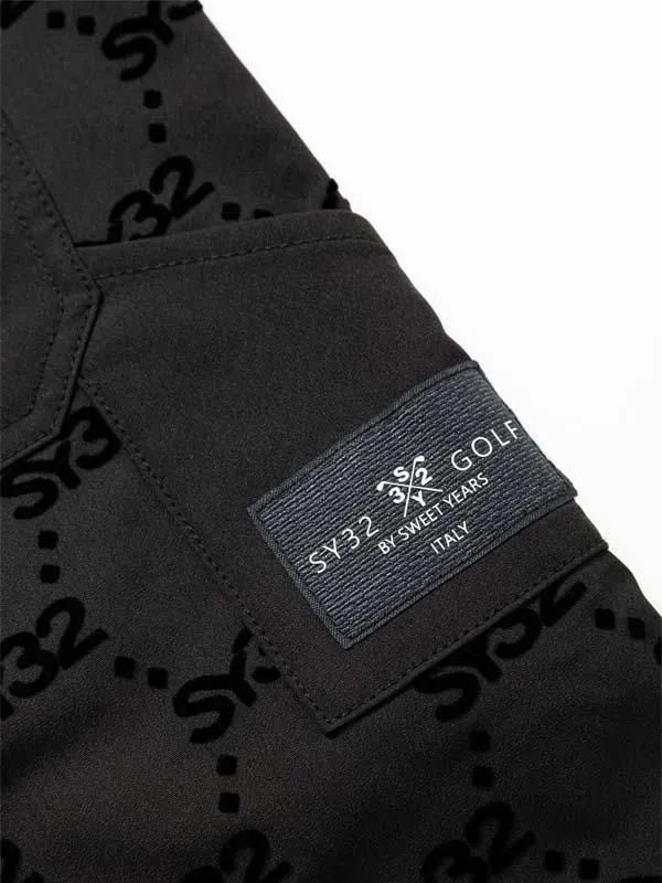 FLOCKY STRECH LONG PANTS | ロングパンツ | ブラック | メンズ | ゴルフウェア