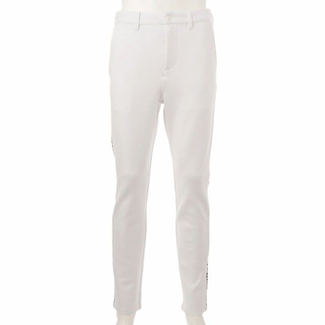 MENS SIDE LOGO LINE SLIM PANTS | スラックス | パンツ | ホワイト | メンズ | ゴルフウェア