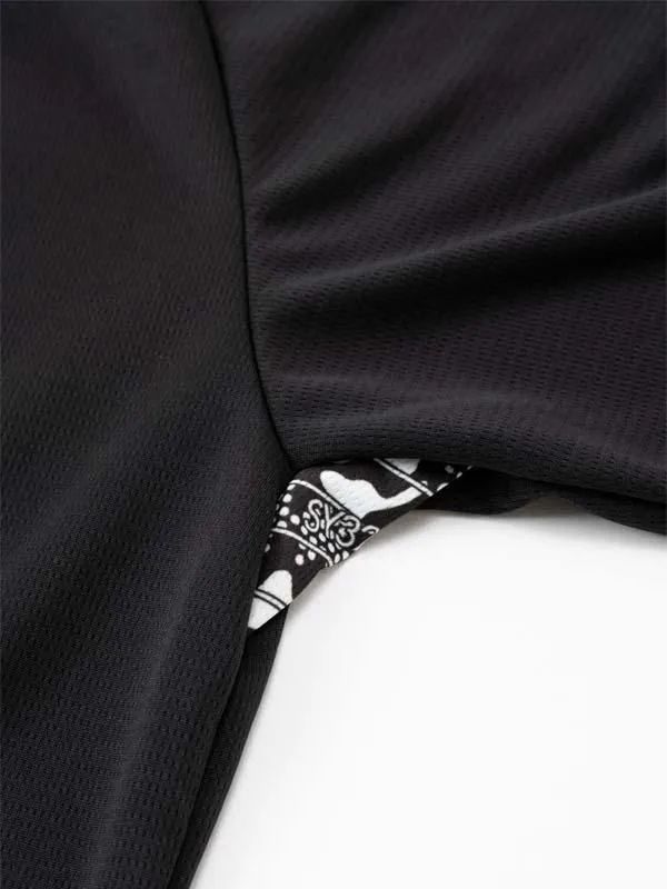 GRAPHIC POINT MOCK | モックネック | ブラック | メンズ | ゴルフウェア