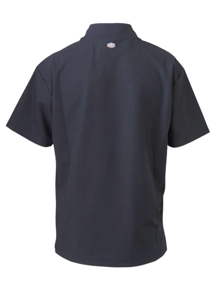 Croce Waffle Mock Neck Tee | MEN | Tシャツ | ブラック | メンズ | ゴルフウェア