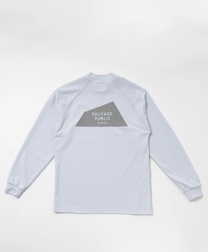 マロオモックネック L/S（Kolepa Stamp） | Tシャツ | アイスグレー | メンズ | ゴルフウェア