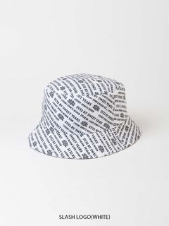 GRAPHIC BUCKET HAT | ハット | スラッシュロゴ | ホワイト | ユニセックス