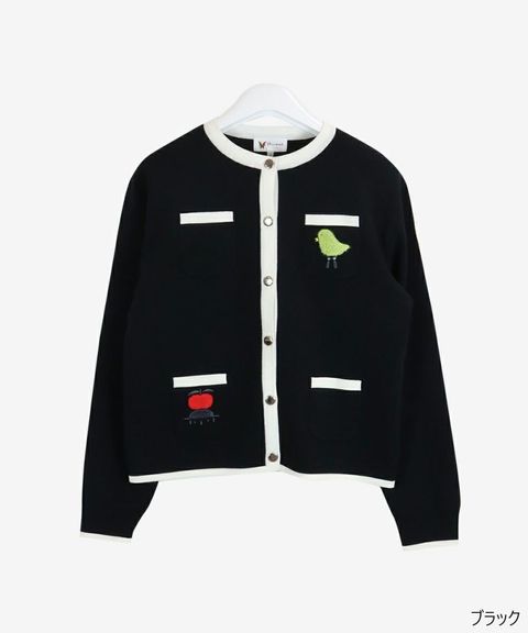 ゴルフ 新品 ルプルオ カーディガン ジップ ピッコーネクラブ 