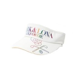 Flowline Wide Brim Visor | サンバイザー | ホワイト | レディース | ゴルフ