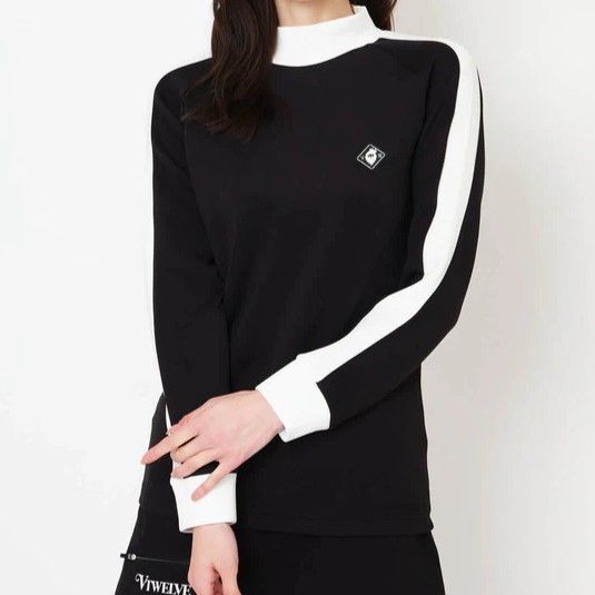 SL L/S MOCK | Tシャツ | ブラック | レディース | ゴルフウェア