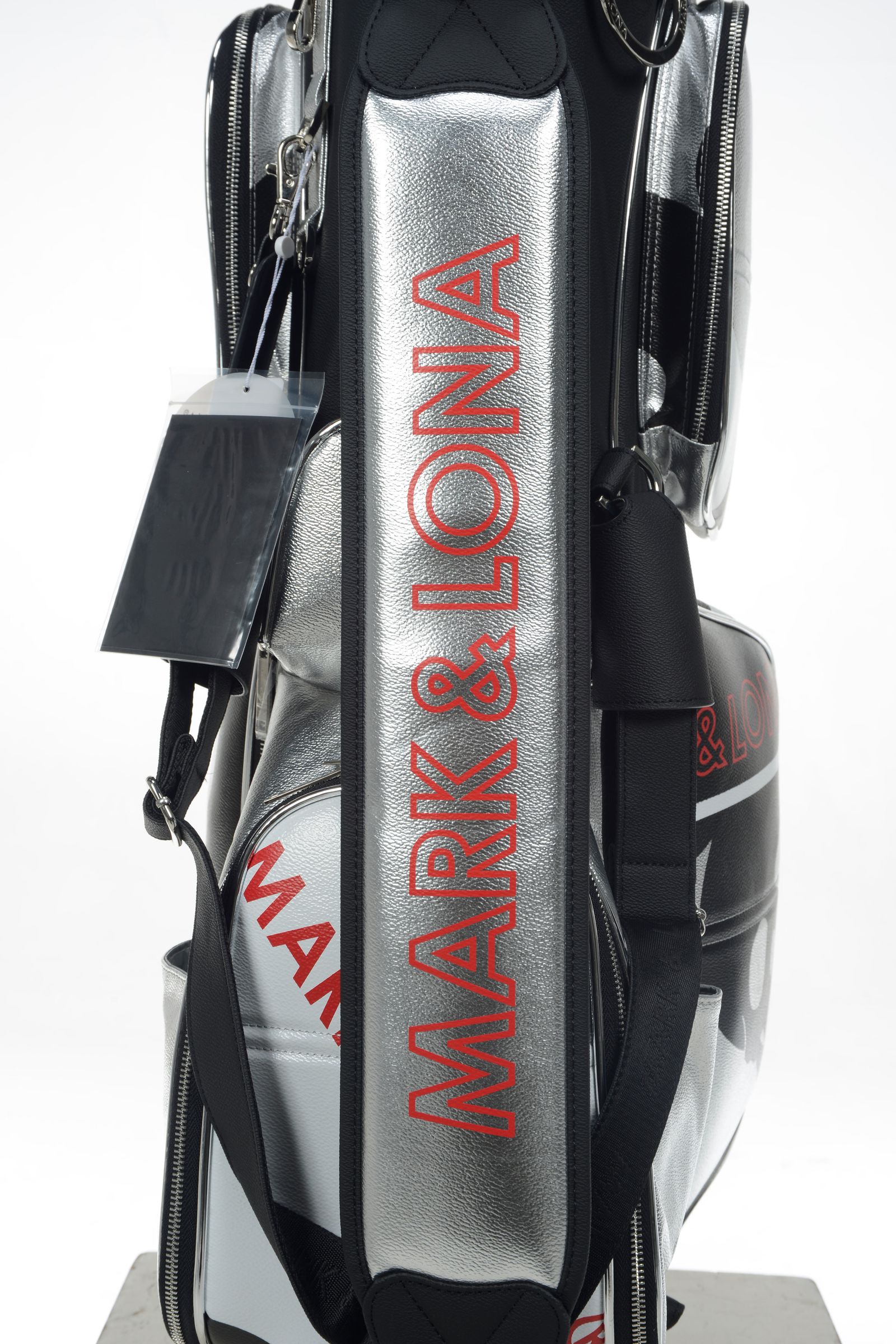 MARK&LONA - Cray Metallic Stand Bag | キャディバッグ | ブラック 